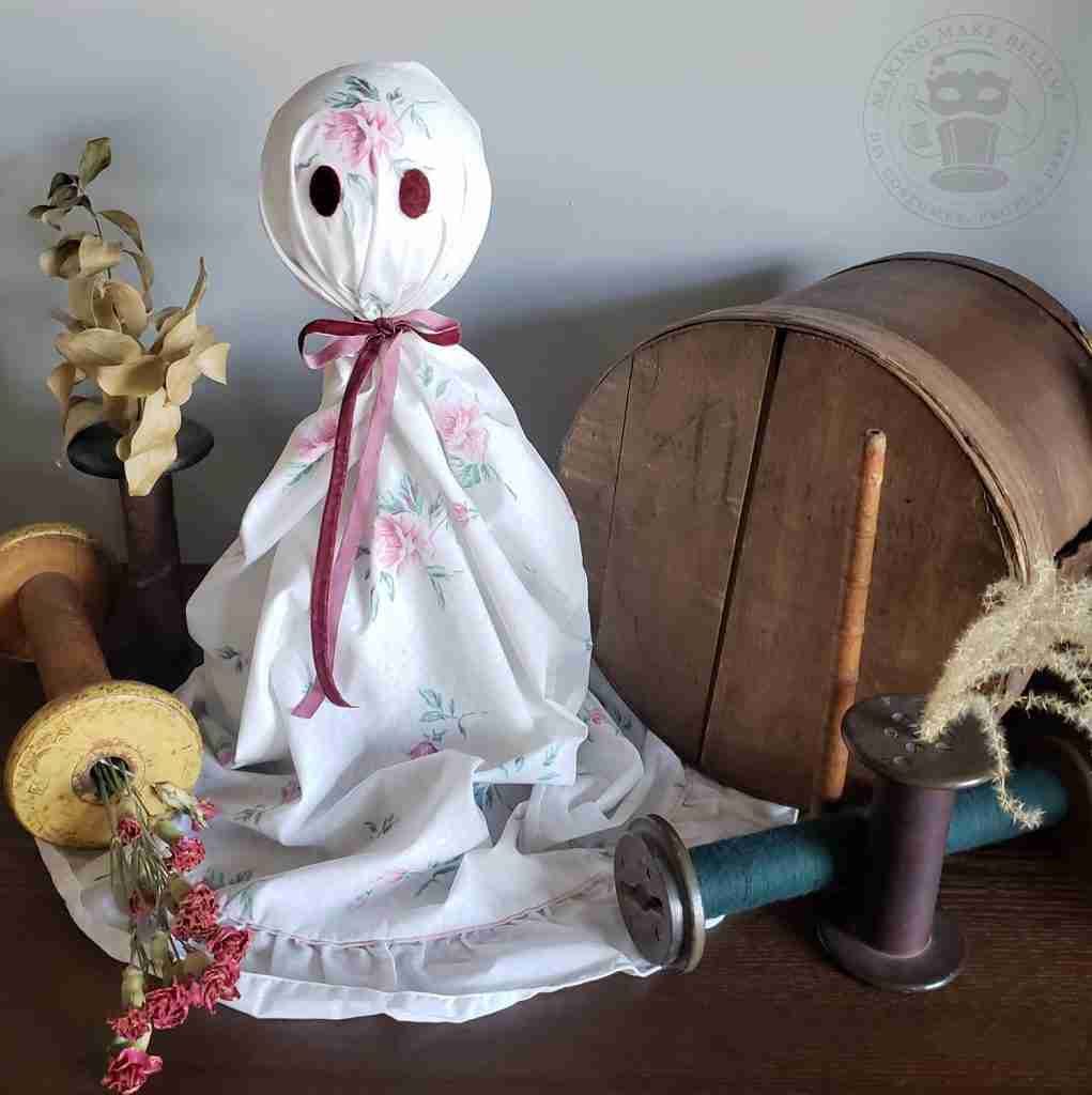 Prairie Style Vintage Pillowcase Ghost Doll