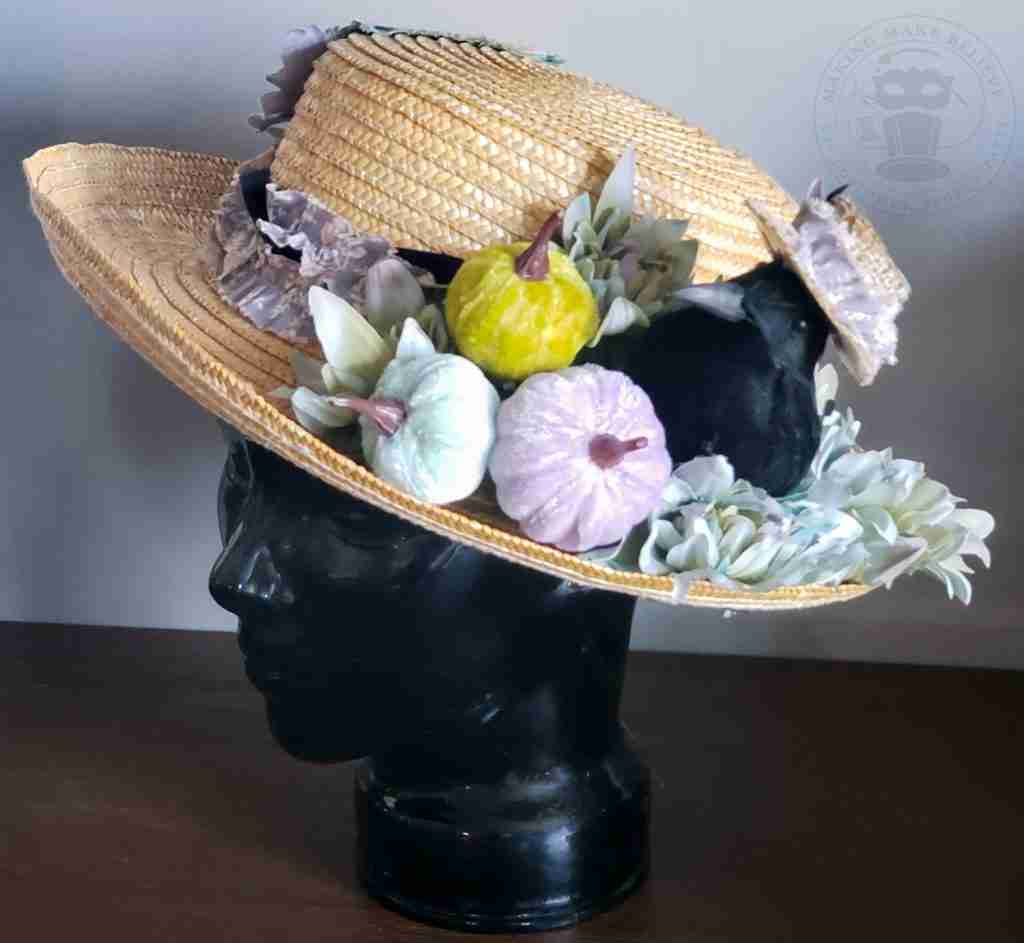 Straw Scarecrow Hat Costume Accessory