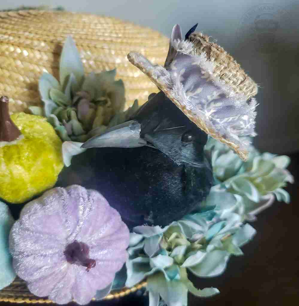 Straw Scarecrow Hat Costume Accessory