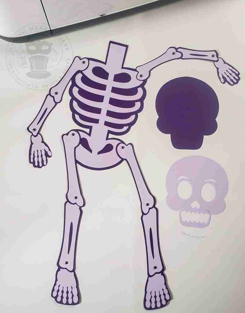 Skull Face For Jointed Skeleton
