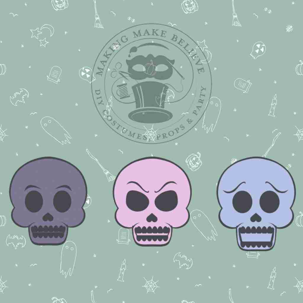 Skull Faces for Jointed Skeleton