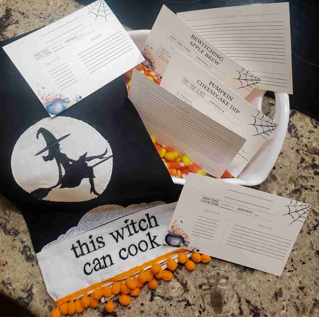 Subscriber Exclusive Cauldron Recipe Cards