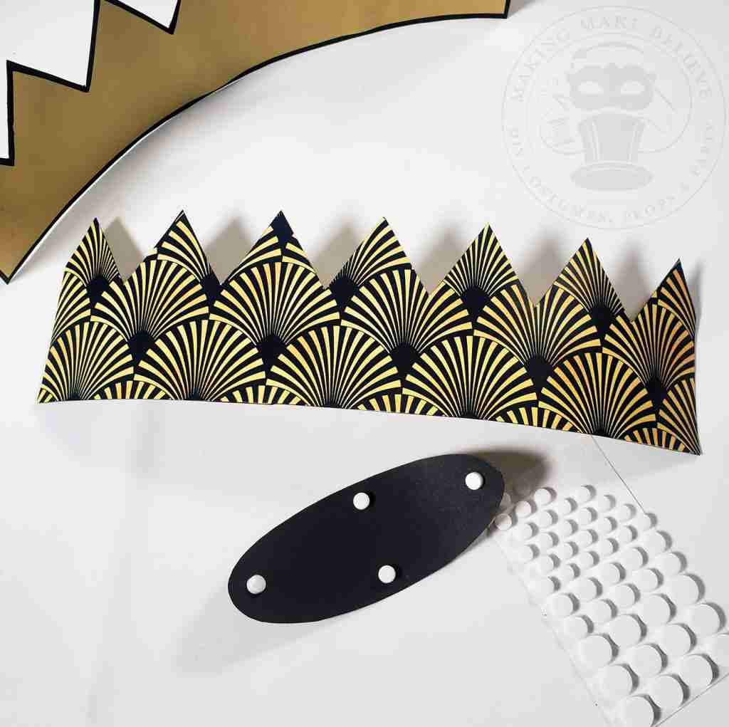 Add Glue Dot To Crown Emblem