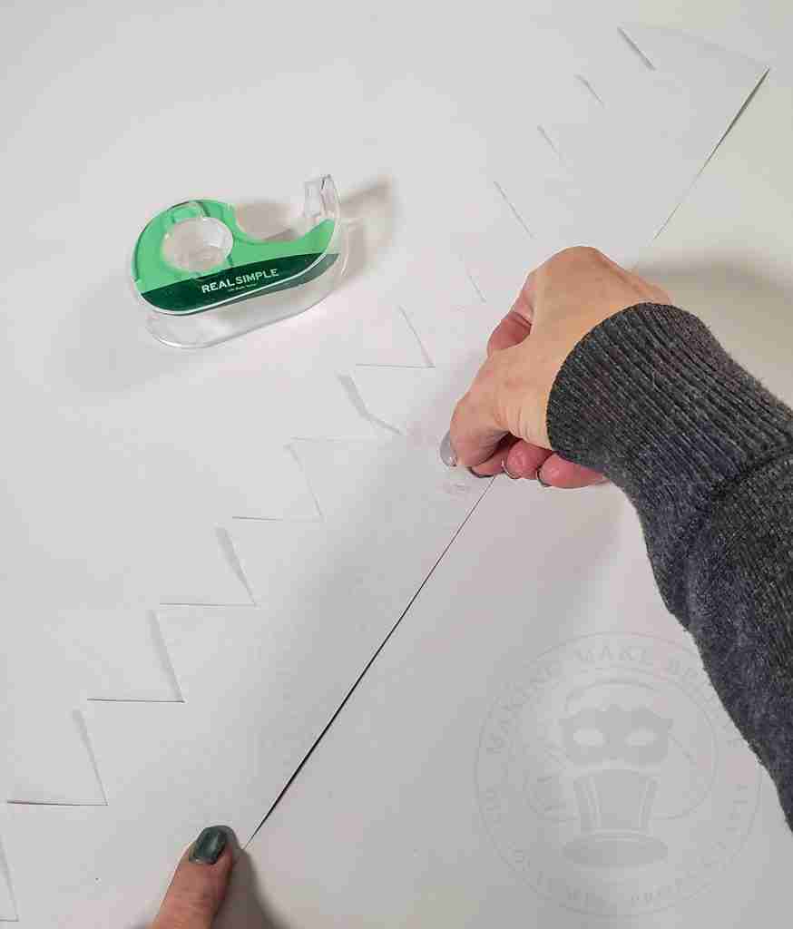 Overlap Crown Ends and Glue Together