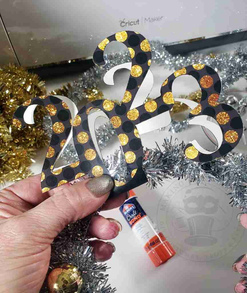 Fold Year Emblem Around Headband