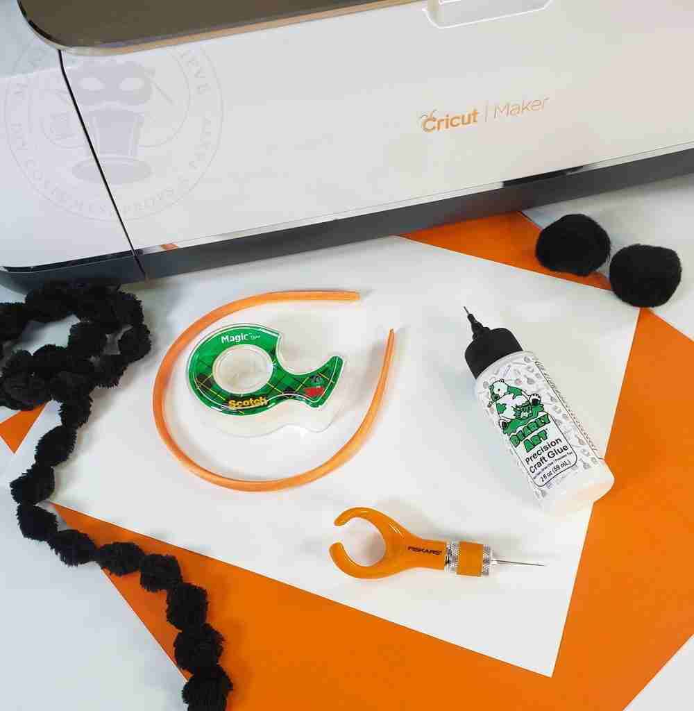 DIY Halloween Party Hat Supplies