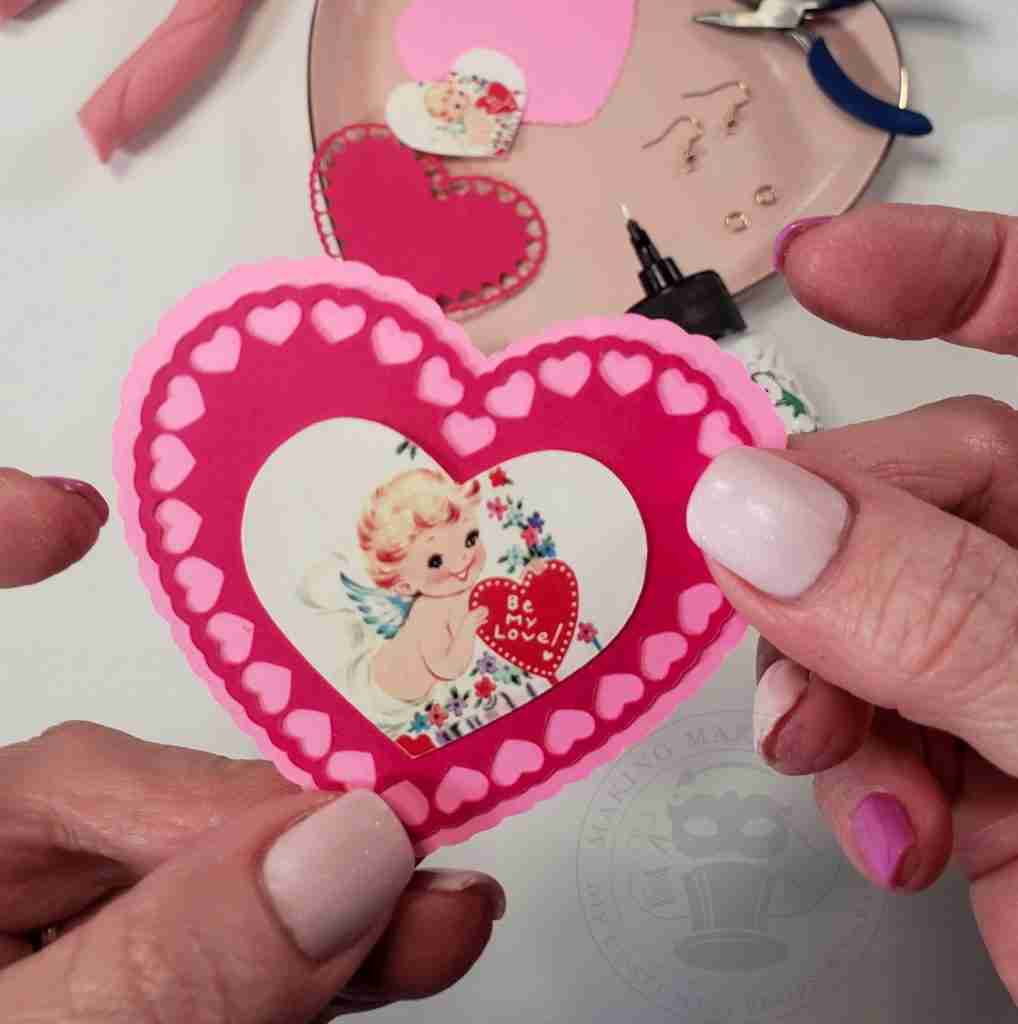 Glue Cupid Heart