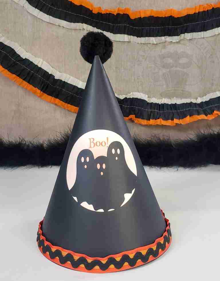 Ghost Trio Halloween Party Hat