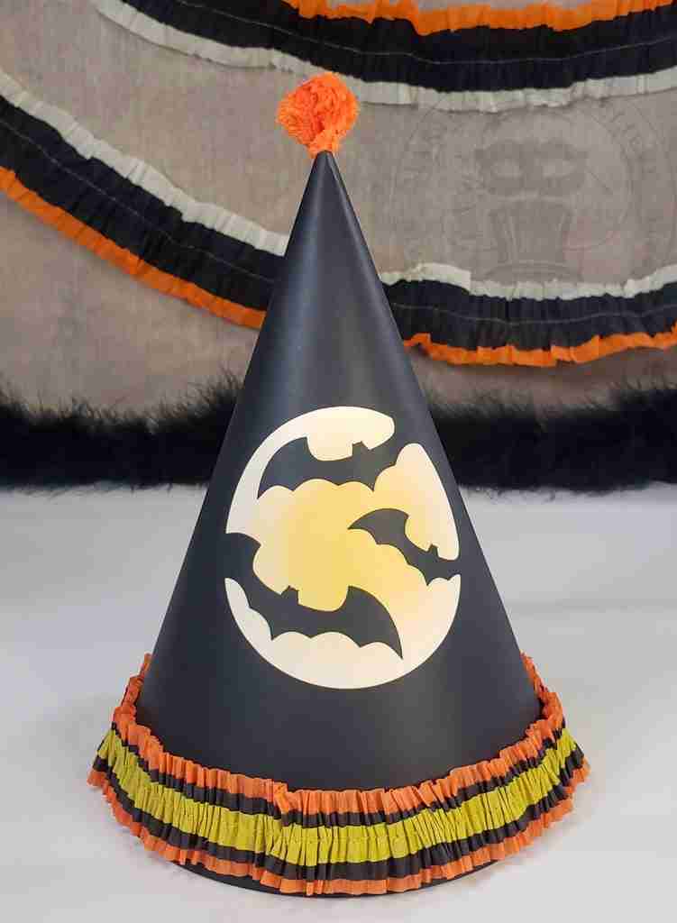 Flying Bats Halloween Party Hat