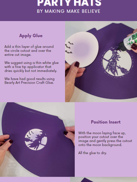 Halloween Party Hats Photo Tutorial