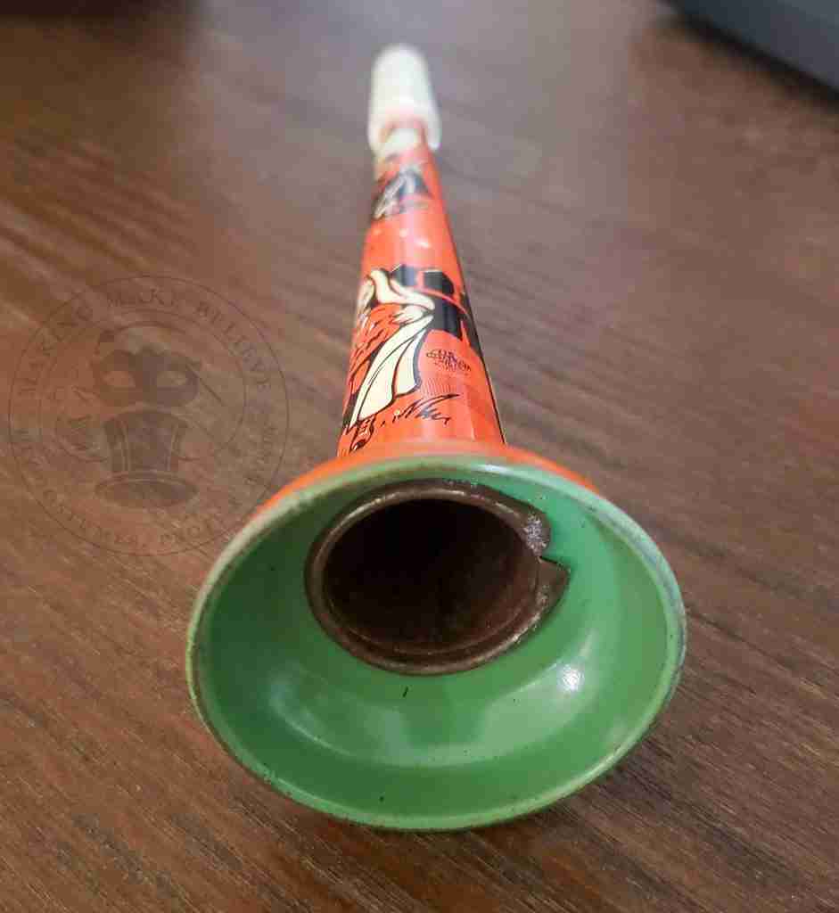 US Toy Tin Vintage Halloween Noisemaker Horn