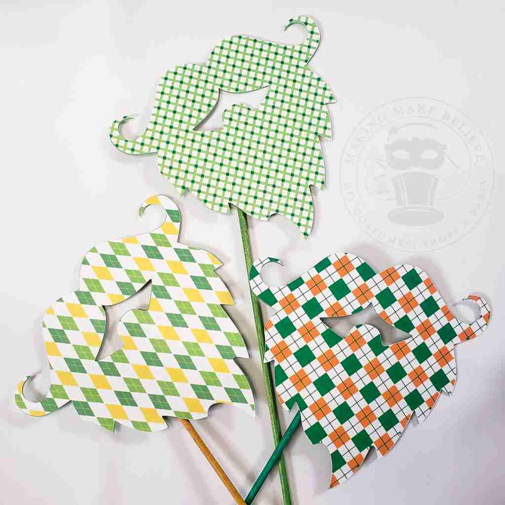 Paper Leprechaun Beard