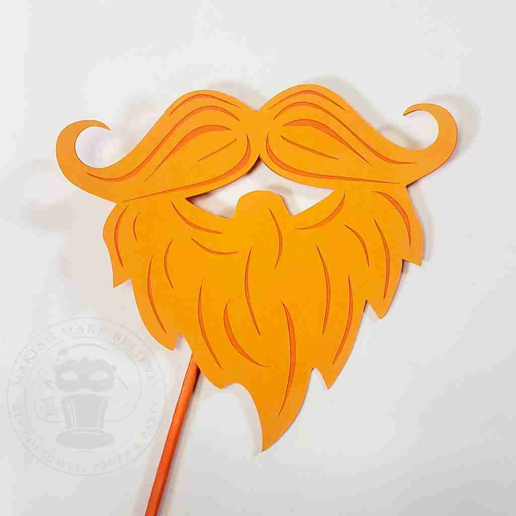 Ginger Paper Leprechaun Beard