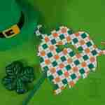 Paper Leprechaun Beard St Patrick's Plaid