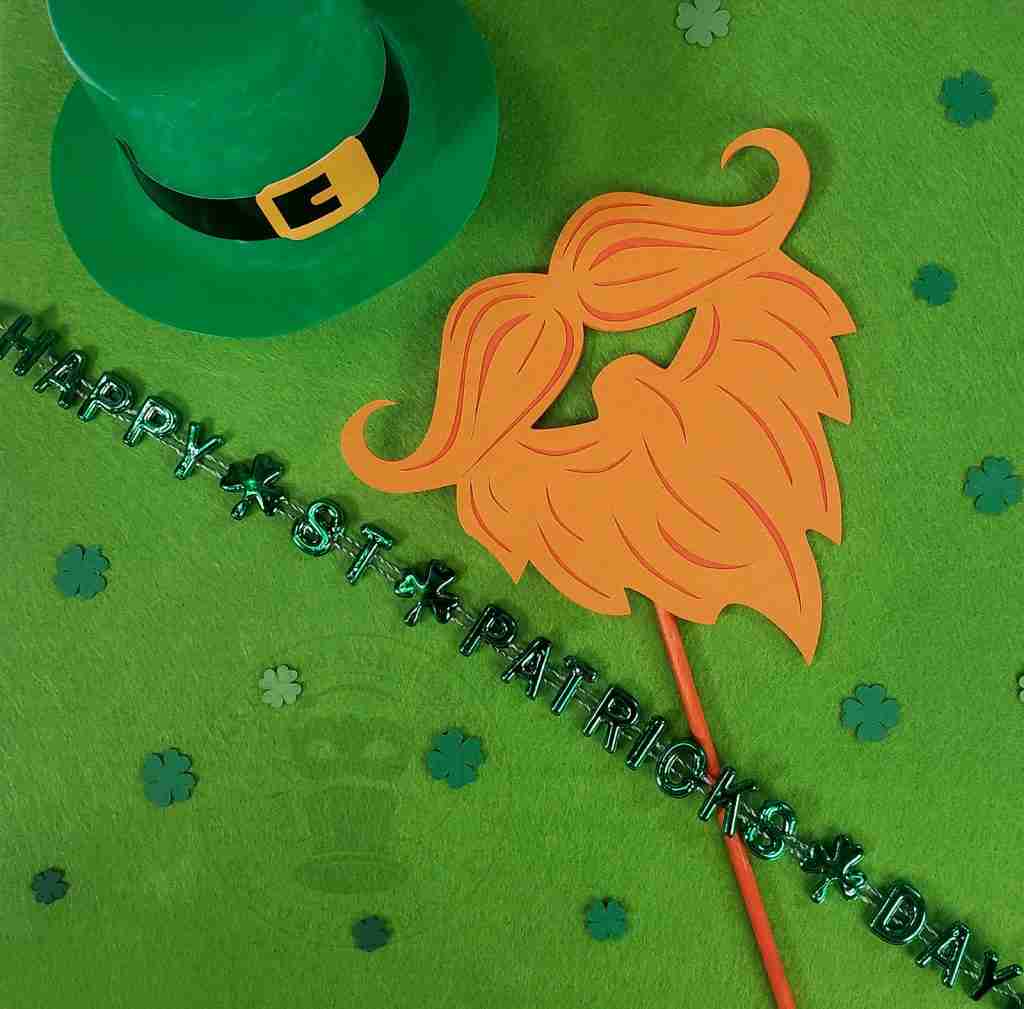 Paper Leprechaun Beard