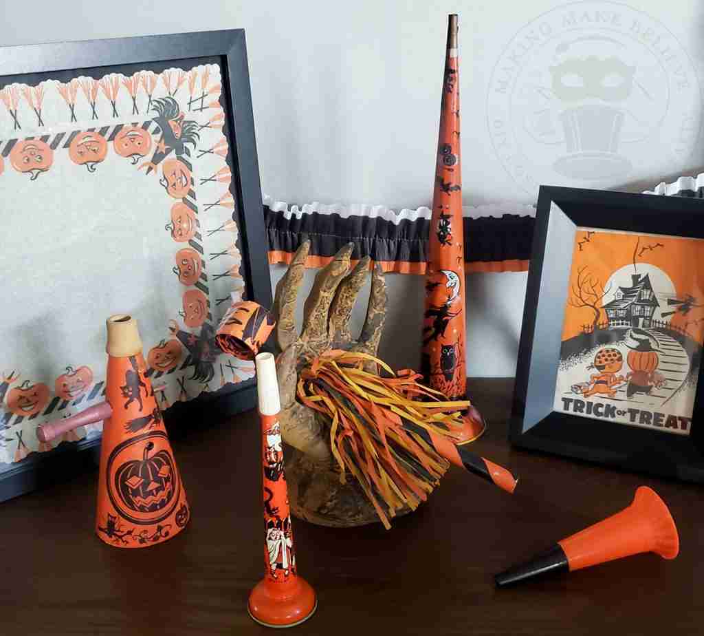 Vintage Halloween Noisemaker Horn