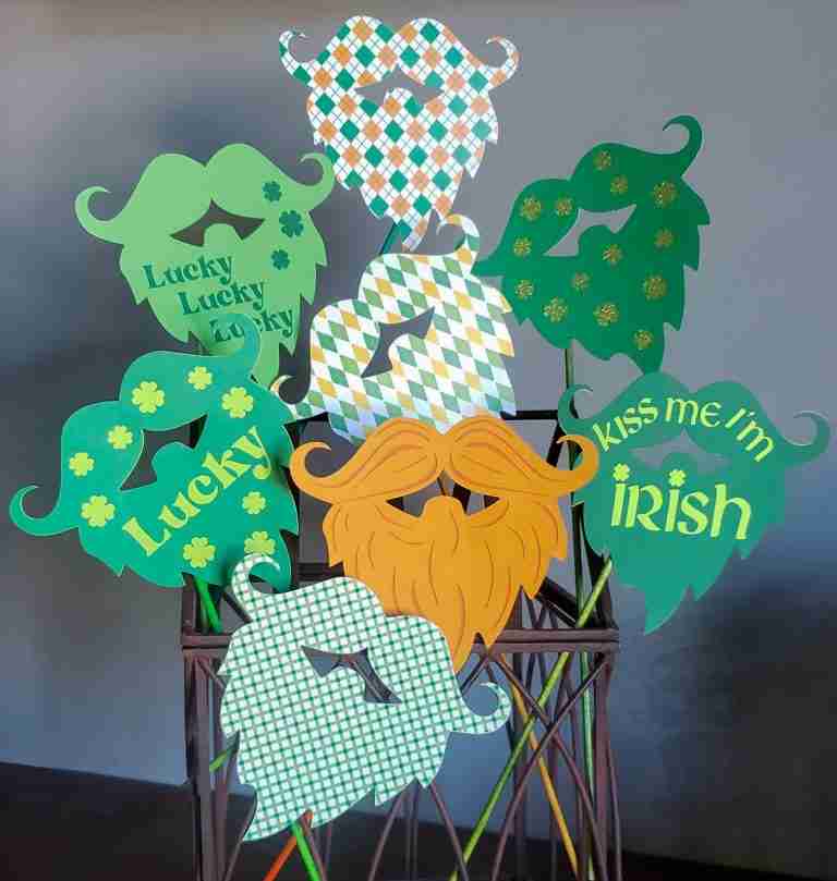 Paper Leprechaun Beard