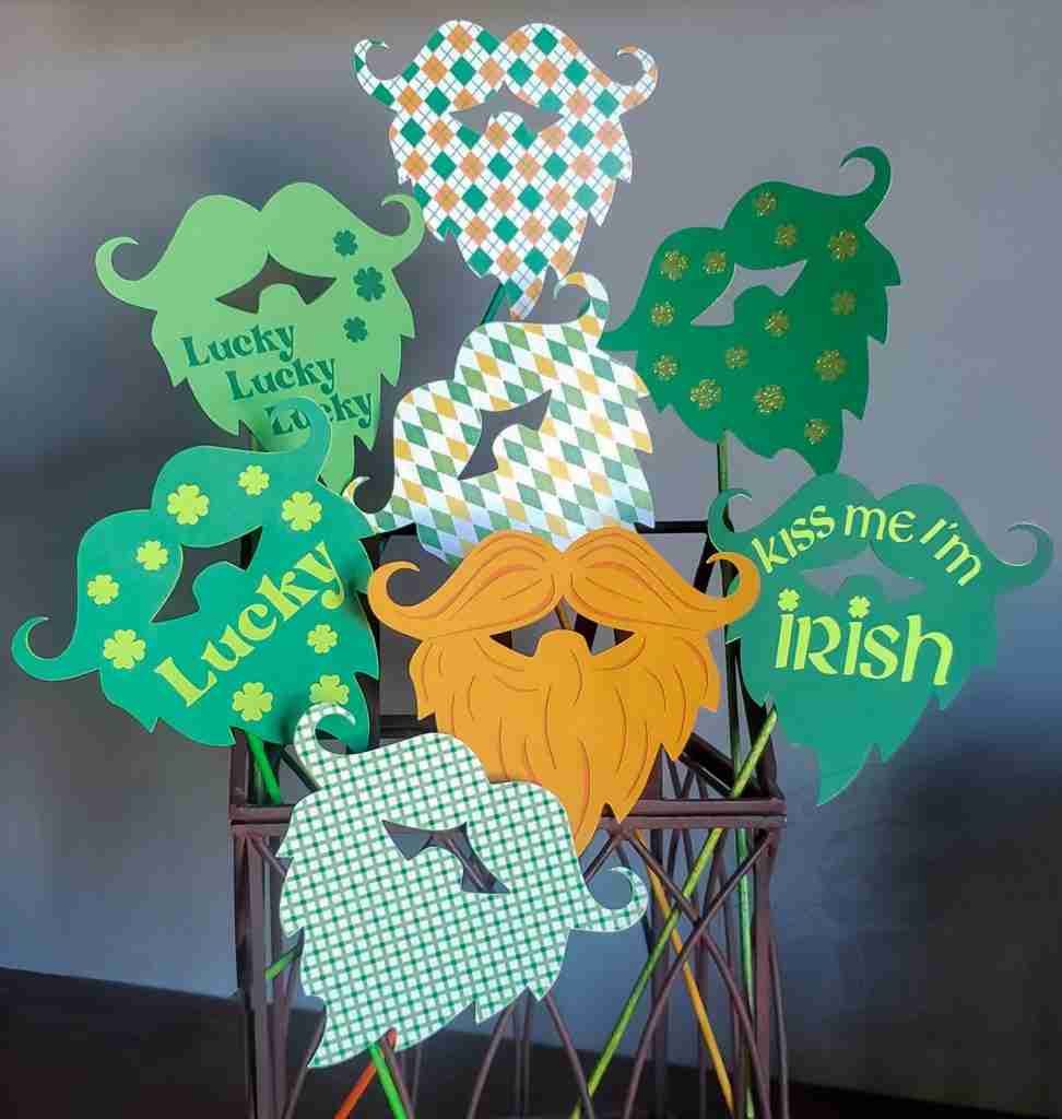 Paper Leprechaun Beard