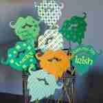 Paper Leprechaun Beard in the Making Make Believe Shop