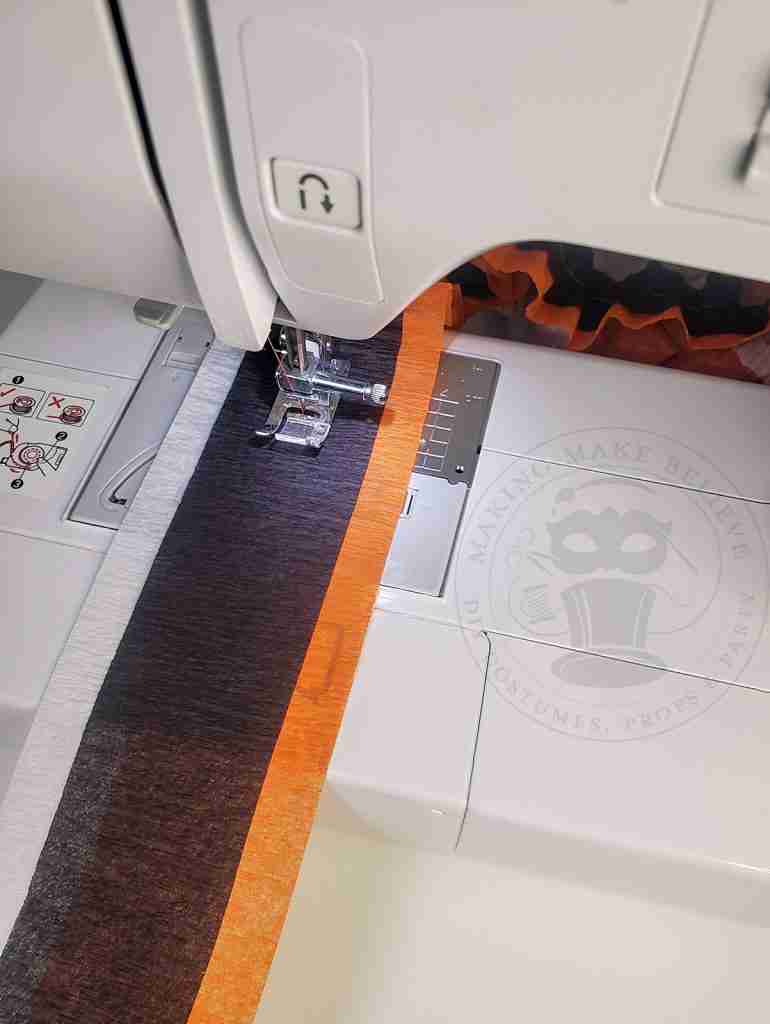 Stitch Crepe Paper Together