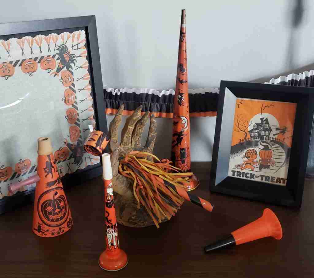 Vintage Halloween Noisemaker Horn
