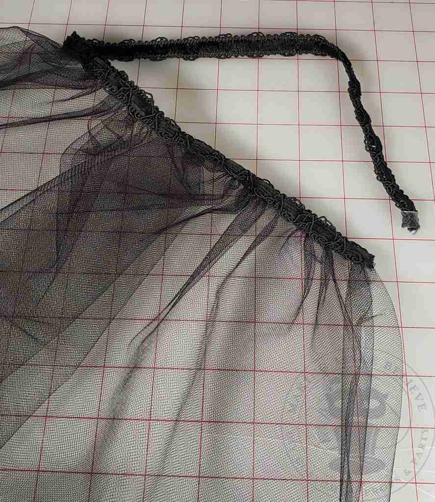 Veil Attached To Circlet