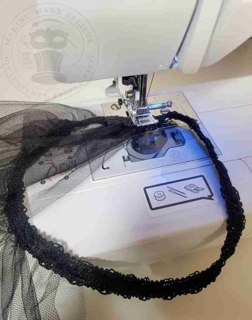 Stitch Circlet Ends Together