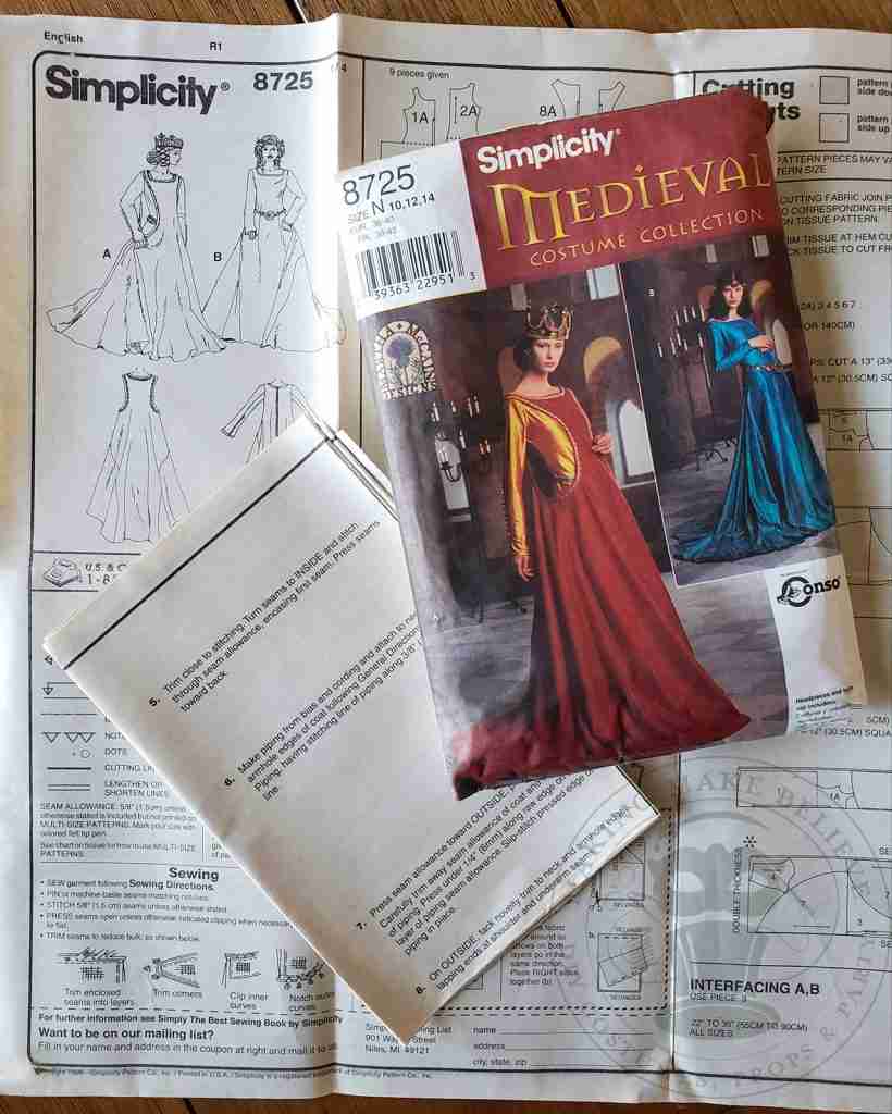 Medieval Gown Pattern