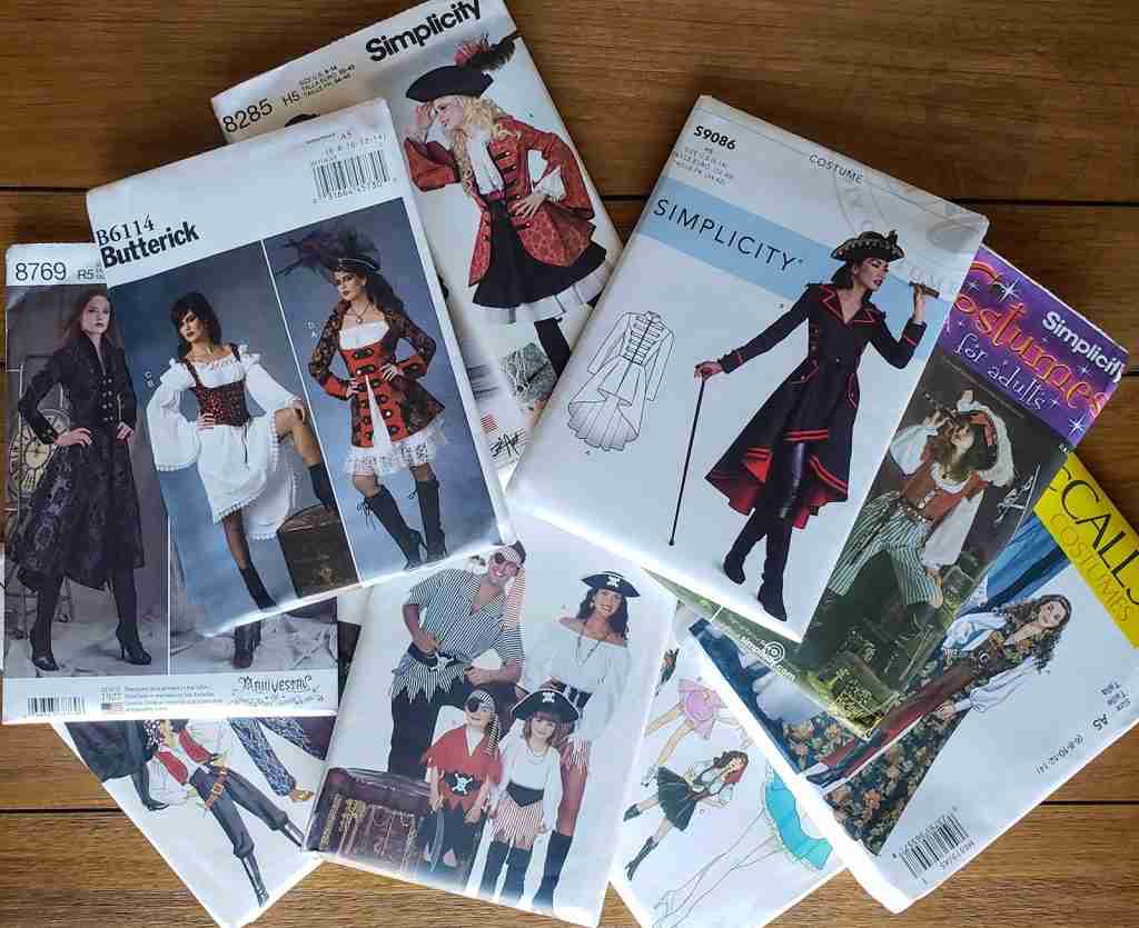 Lady Pirate Costume Patterns
