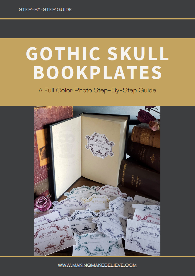 Gothic Skull Bookplates Guide