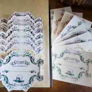 Gothic Skull Bookplates