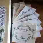 Gothic Skull Bookplates