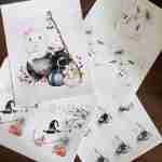 Spooky Cute Printable Halloween Cards