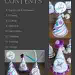 Boos & Bats Halloween Printable DIY Party Hats Guide