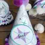 Boos & Bats Halloween Printable DIY Party Hats