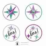 Boos & Bats Halloween Printable DIY Party Hats Adornments