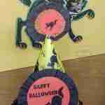 Vintage Retro Halloween Cats Printable DIY Party Hats