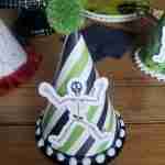 Skeleton Dance Halloween Printable DIY Party Hats