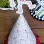 Skeleton Dance Halloween Printable DIY Party Hats
