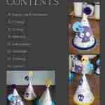 Skulls Galore Halloween Printable DIY Party Hats Guide