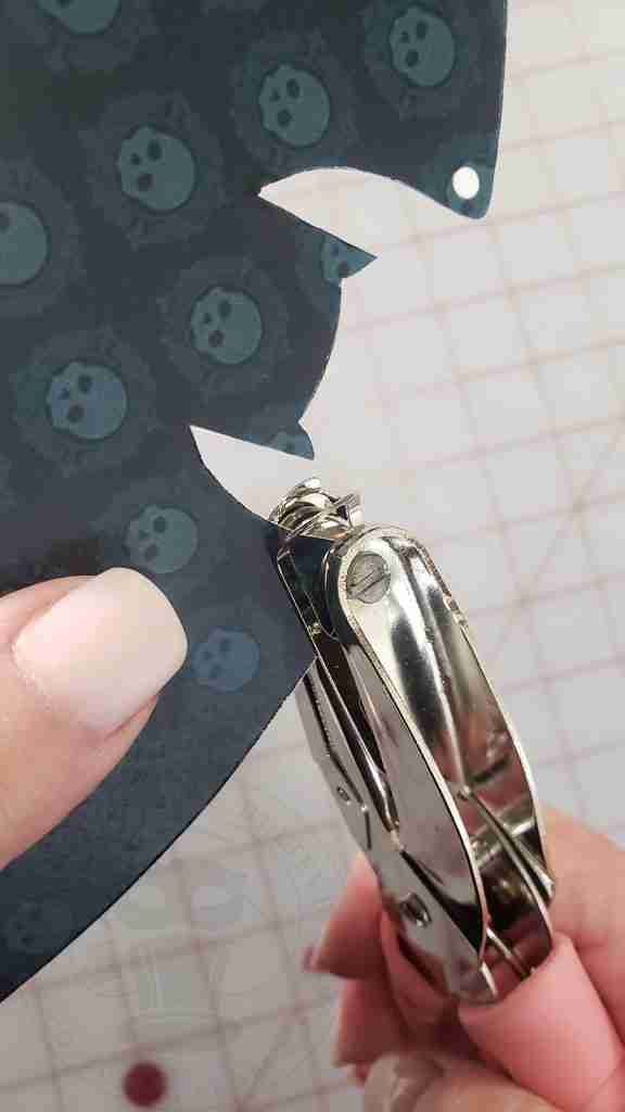 Punch Holes For Ribbon