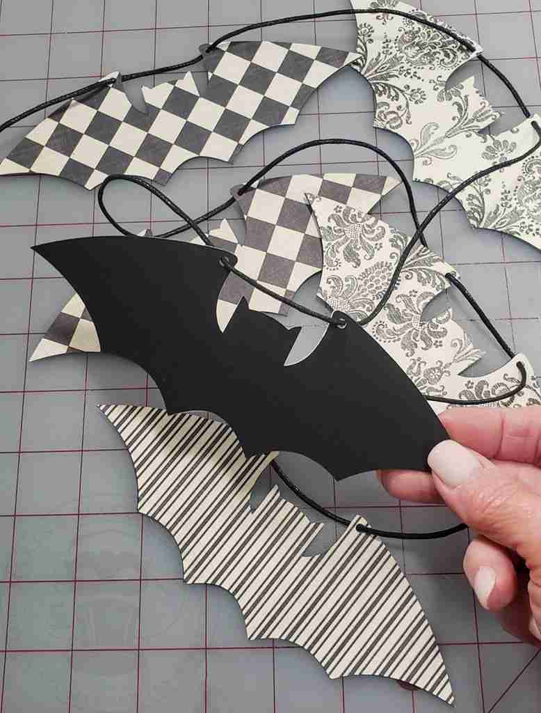 Double Sided Belfry Bats DIY Halloween Banner