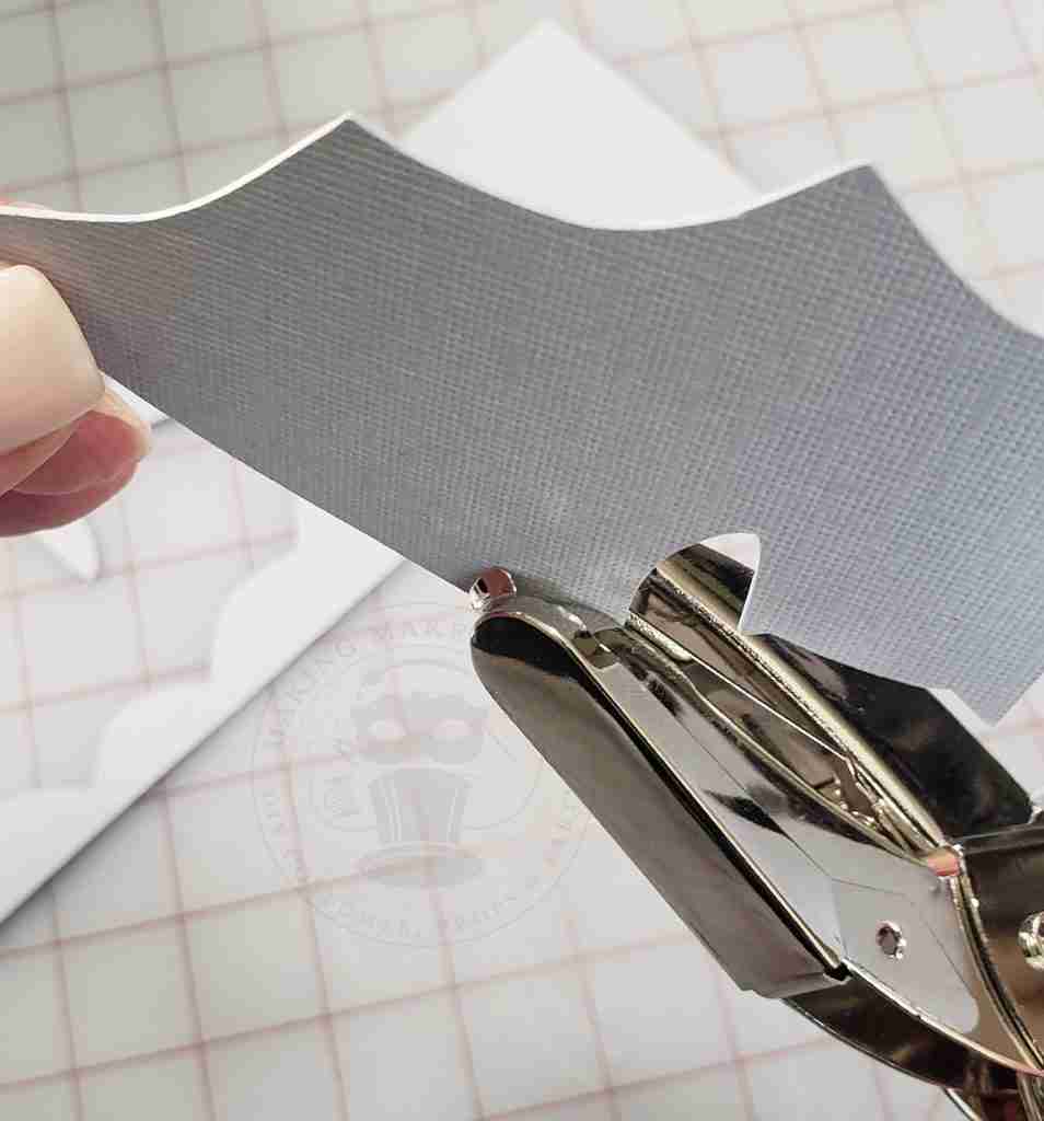 Punch Holes For Ribbon