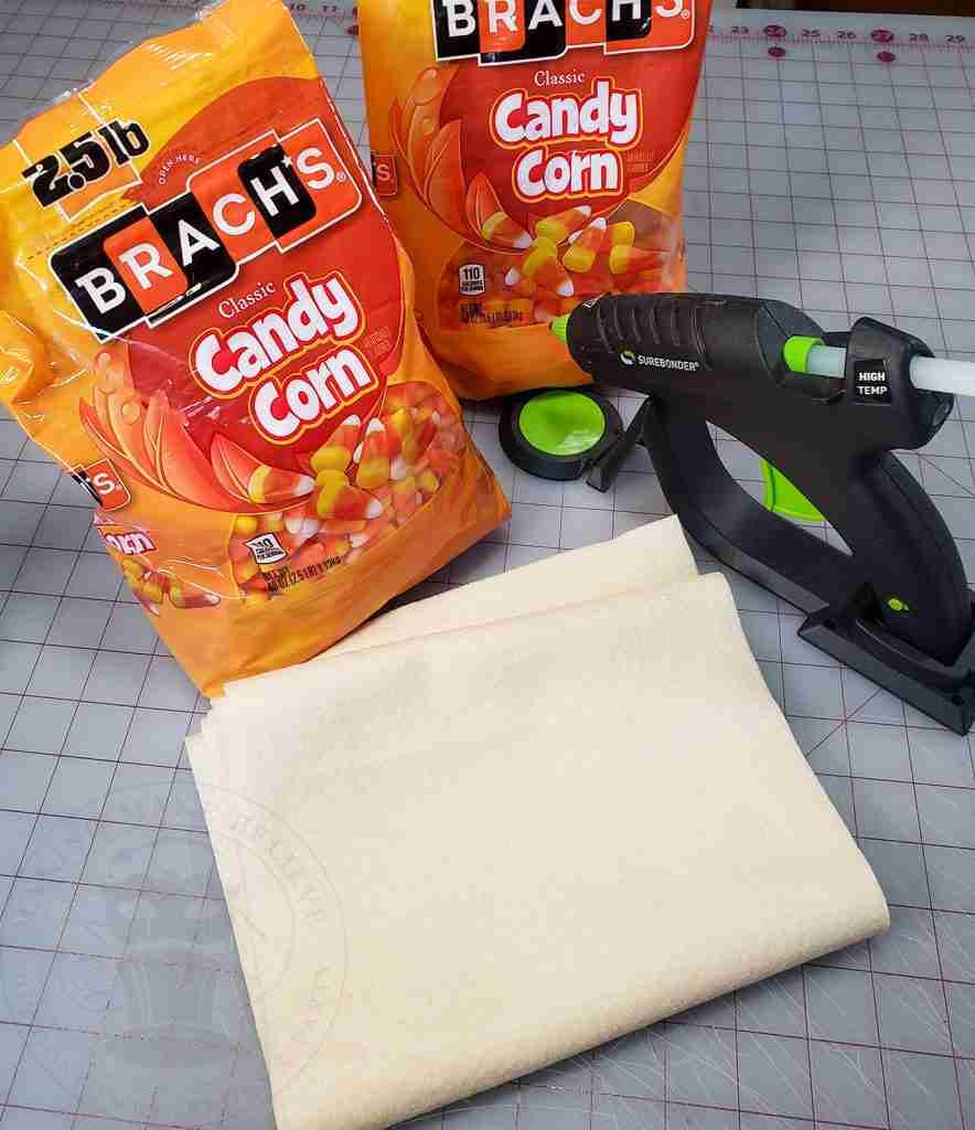 Candy Corn Decorations Table Runner Supplies