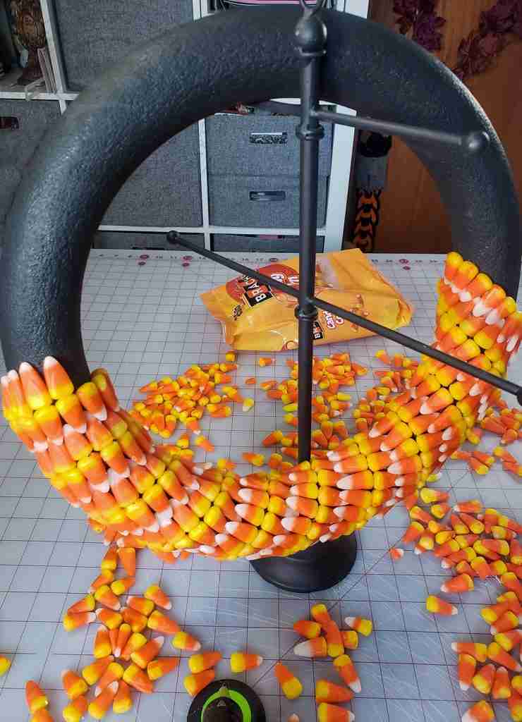 Continue Adding Candy Corn