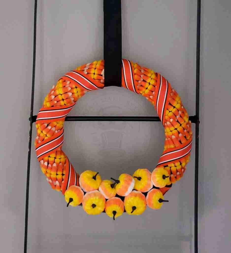Candy Corn Decorations Wreath