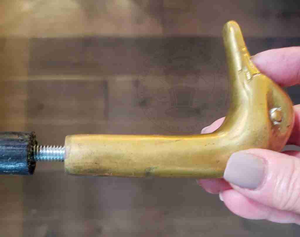 Screw On Duck Head Cane Handle