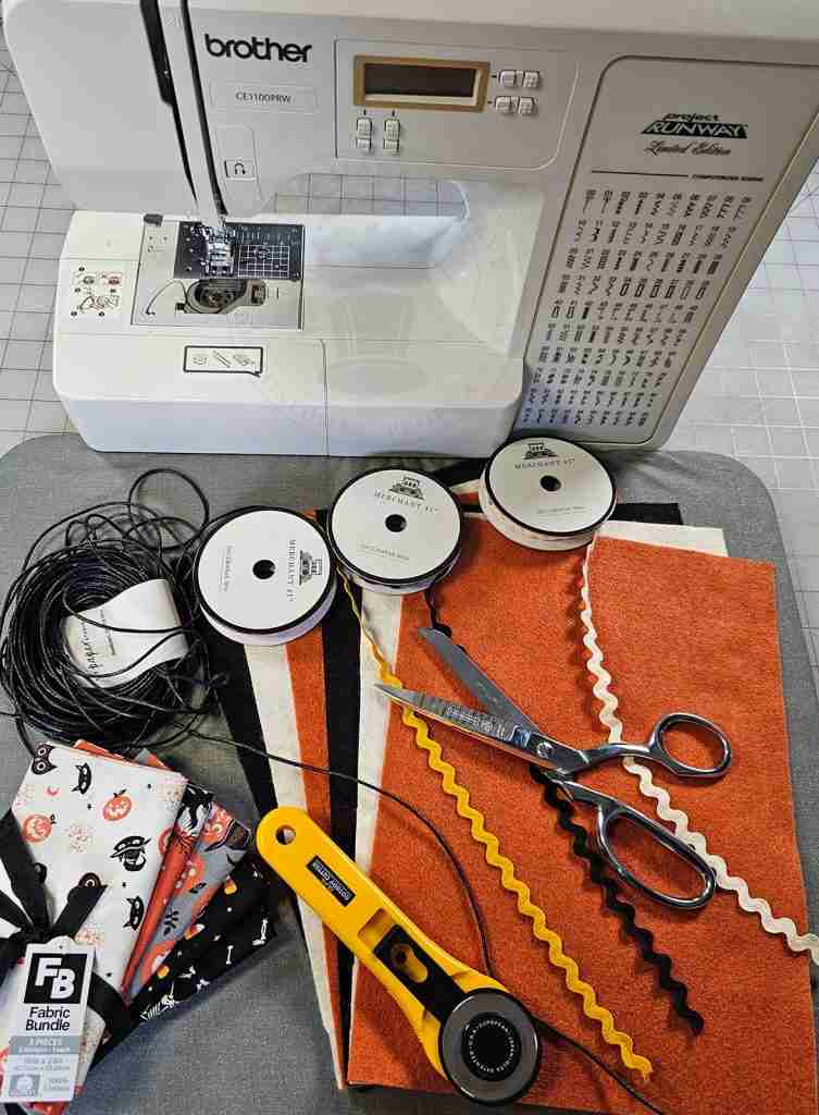 Halloween Pennant Banner Supplies