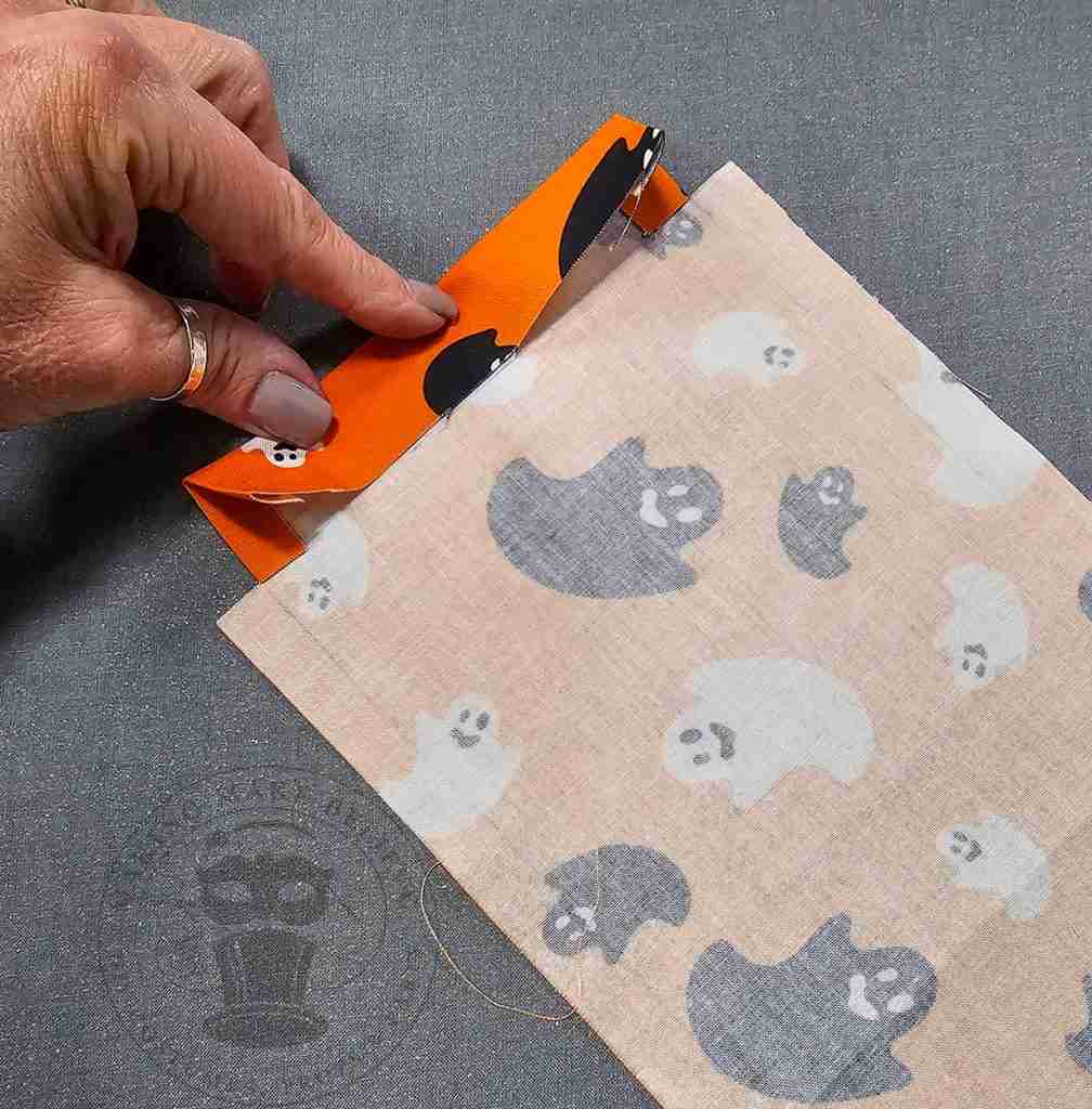 Fold Over To Meet Fold Line & Form Casing