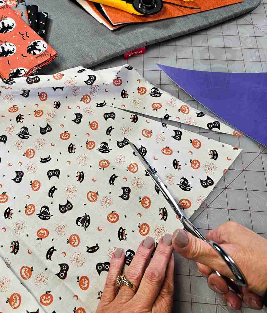Cut Pennant From Fabric